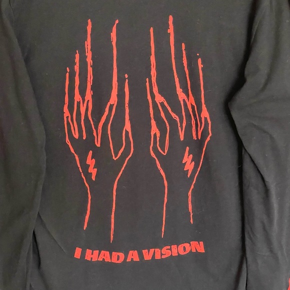 The Weeknd XO Stargirl I Had A Vision Graphic Black Long Sleeve T Shirt Adult M - Picture 3 of 8